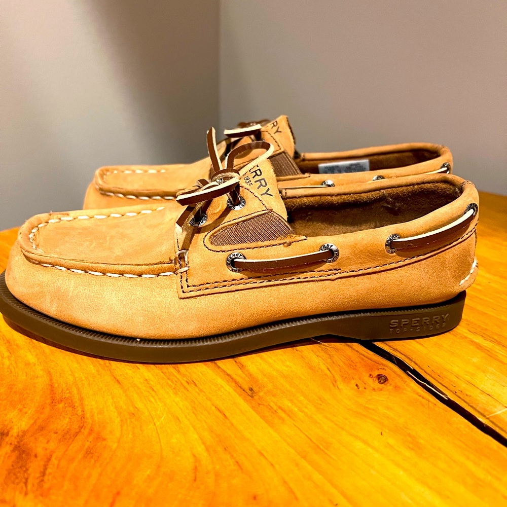 Boys Sperry Top Sliders sz1 NWOT